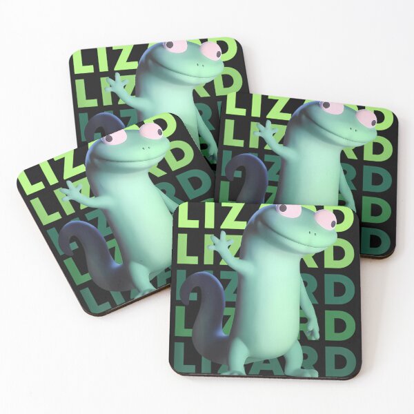 Item preview, Weirdcore Animal Lizard Lizard Lizard Derpy Lizard Button designed and sold by Blukus ⭐⭐⭐⭐⭐.