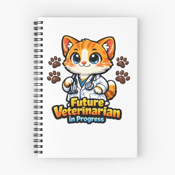 Item preview, Future Veterinarian in Progress – Cute Cat Vet Student Design designed and sold by Bettybee00.