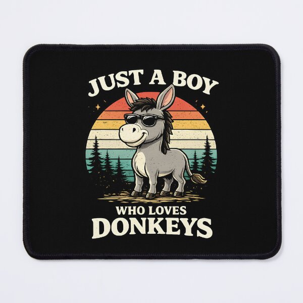 Item preview, Just A Boy Who Loves Donkeys designed and sold by JODYSMORGAN.