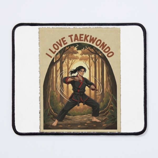 Item preview, I love Taekwondo 6 designed and sold by Qittah.