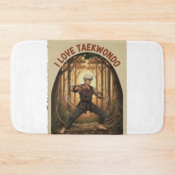 Item preview, I love Taekwondo 7 designed and sold by Qittah.