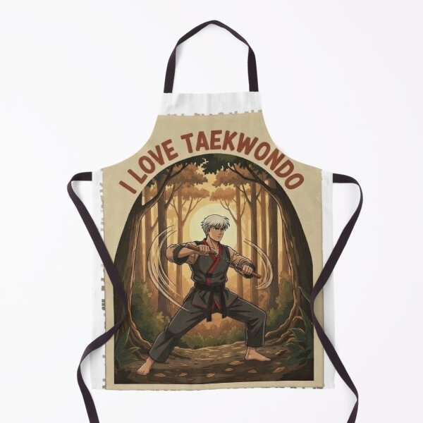 Item preview, I love Taekwondo 7 designed and sold by Qittah.