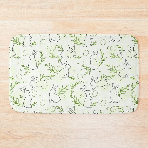 Item preview, Happy Easter, Rabbits, Eggs, Spring Plants designed and sold by CHERRY--SHOP.