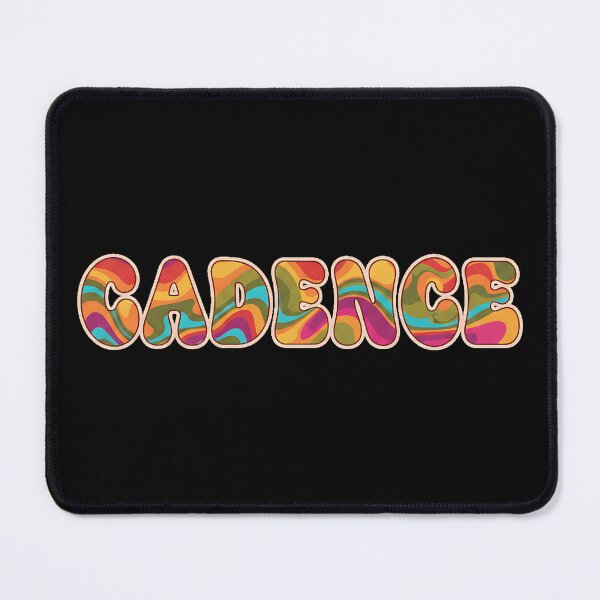 Item preview, ❤️ Cadence Personalized Name Wavy Retro Shirt, Coffee Mug, Sticker Gift designed and sold by HelixPedia.
