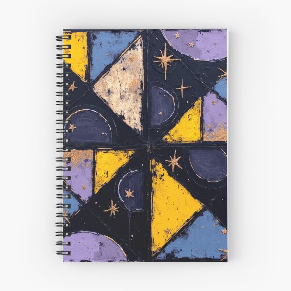 Item preview, cosmic quilt colorful space themed geometric abstract design designed and sold by SmashingDeals.