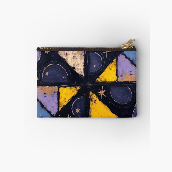 Item preview, cosmic quilt colorful space themed geometric abstract design designed and sold by SmashingDeals.