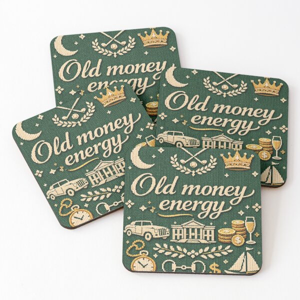 Item preview, Old Money Energy Aesthetics Knit Design designed and sold by Mauswohn.