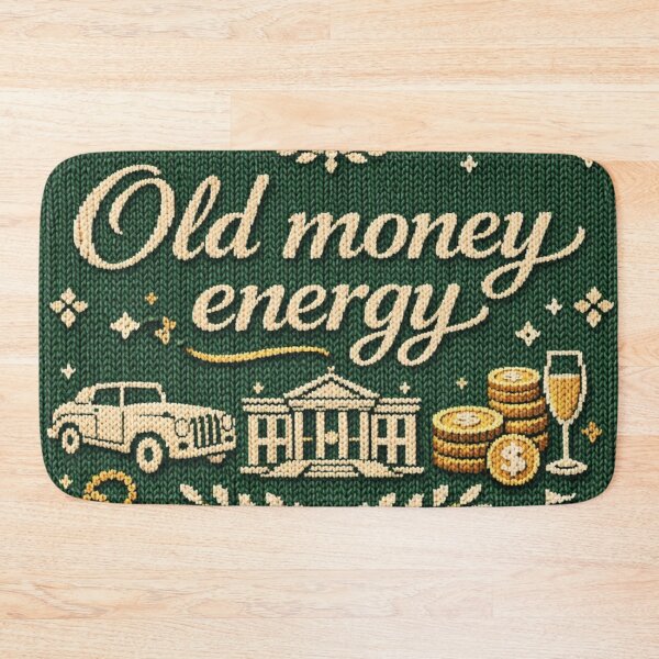 Item preview, Old Money Energy Aesthetics Knit Design designed and sold by Mauswohn.
