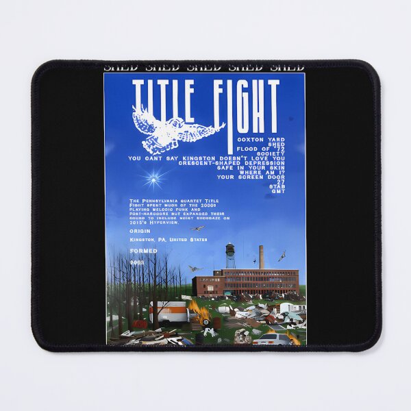 Item preview, Title Fight Shed Shed Coxton Yard Flood Of 72 Society You Cant Say Kingston Doesn't Love You designed and sold by miooka30.