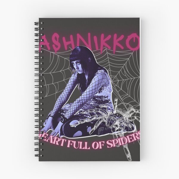 Item preview, Ashnikko Weedkiller Heart Full Of Spiders designed and sold by thechamppainter.