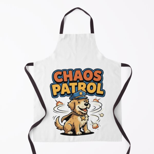 Item preview, Chaos Patrol Funny Dog Shirt | Absurd Cute Humor designed and sold by MotivaChic.