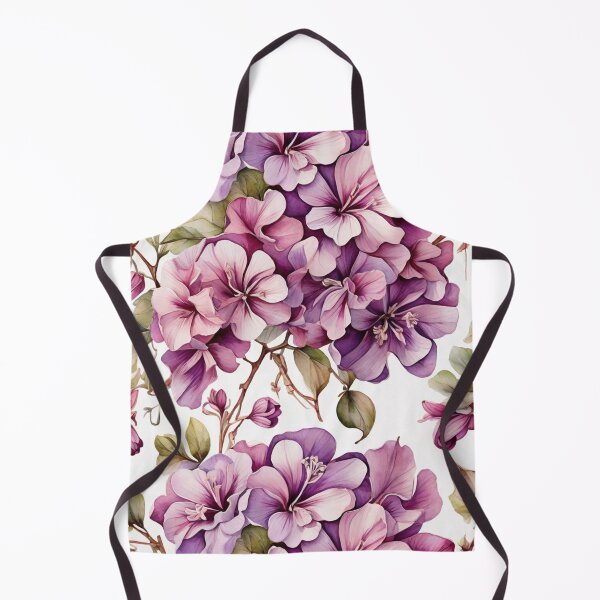 Item preview,  Lilac Malva Flower Watercolor Seamless Pattern for Home Decor  designed and sold by sana designer.