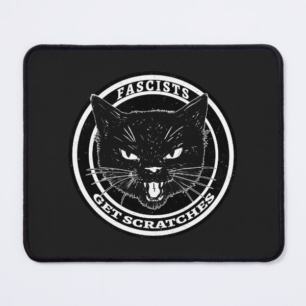 Item preview, Fascists Get Scratches Cat Logo designed and sold by lauragraves.