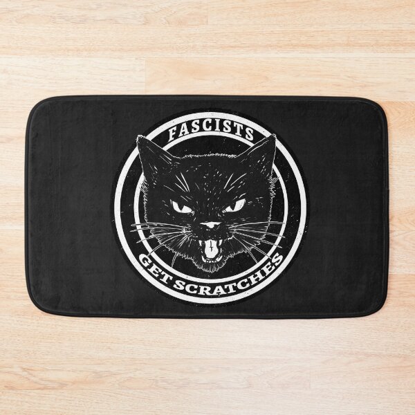 Item preview, Fascists Get Scratches Cat Logo designed and sold by lauragraves.