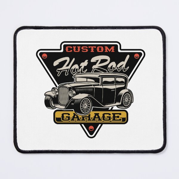 Item preview, Custom Hot Rod Garage – Classic Vintage Car Design designed and sold by MuninosShop.