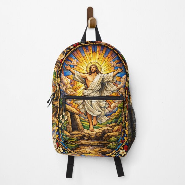 Item preview, Jesus in stained glass style – Resurrection 1 designed and sold by Warih.