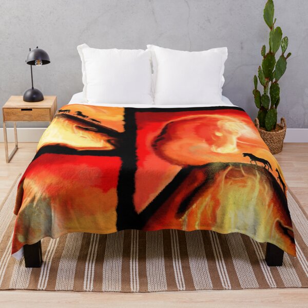 Item preview, Fire Horse 2, hand painted picture designed and sold by AK-Hevonen.