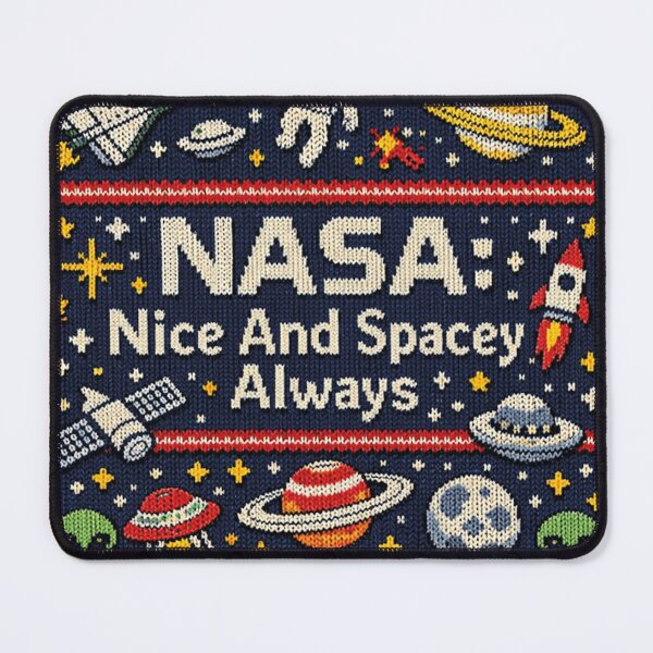 Item preview, NASA: Nice And Spacey Always Knit Design designed and sold by Mauswohn.