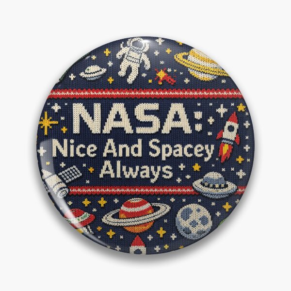 Item preview, NASA: Nice And Spacey Always Knit Design designed and sold by Mauswohn.