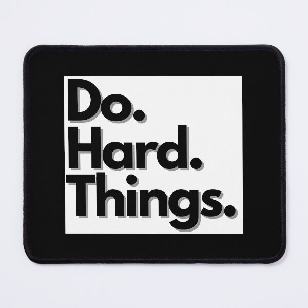 Item preview, Do Hard Things Motivational Quote designed and sold by imvgjodtquw7.