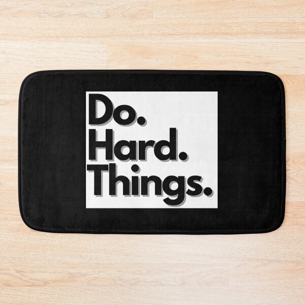 Item preview, Do Hard Things Motivational Quote designed and sold by imvgjodtquw7.