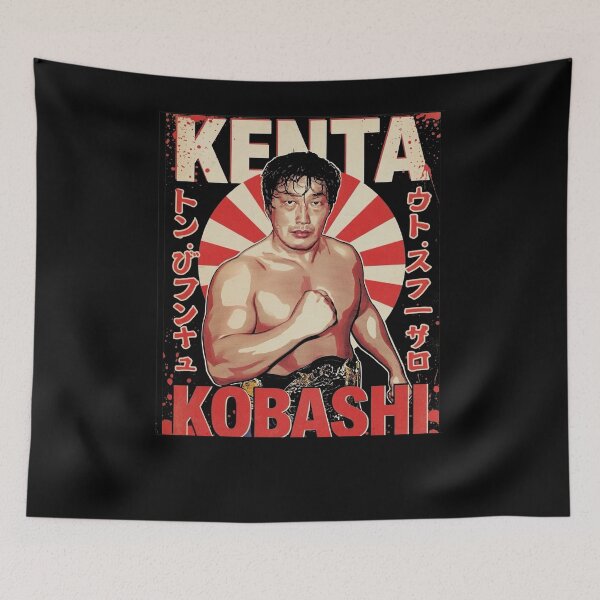 Item preview, Kenta Kobashi Vintage Poster - Japanese Wrestling Legend Art Print designed and sold by The Irish Whip.