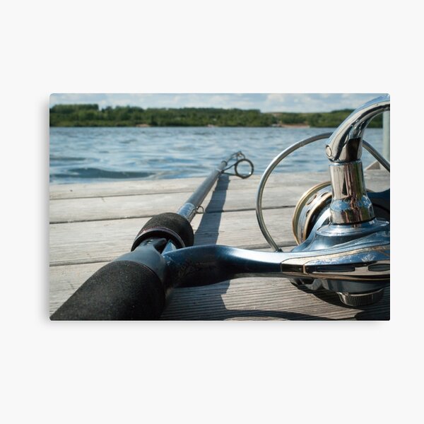 Rod and reel Canvas Print