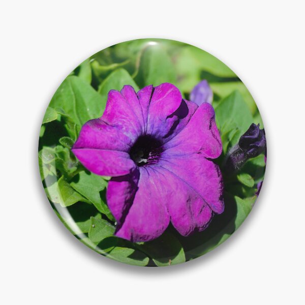 Item preview, Vibrant Purple Flower Among Leaves designed and sold by MercerImages.