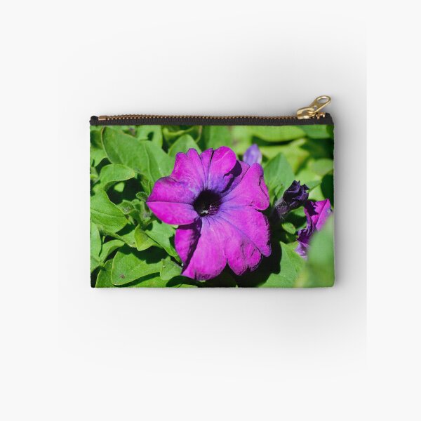 Item preview, Vibrant Purple Flower Among Leaves designed and sold by MercerImages.