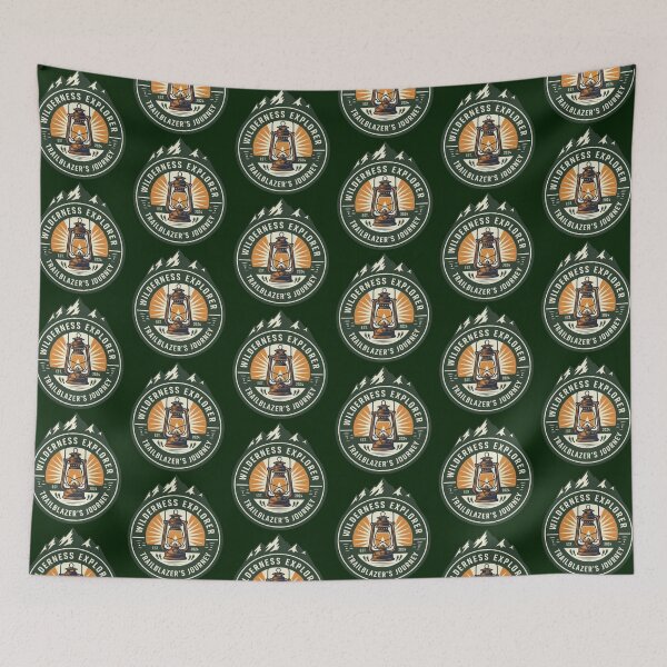 Item preview, Wilderness Explorer – Trailblazer’s Journey Emblem designed and sold by Dogandesighn.