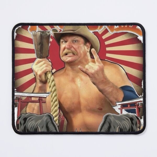 Item preview, Stan “The Lariat” Hansen Unsinkable Battleship TeeShirt - Japanese Texas Fusion Wrestling Legend Design designed and sold by The Irish Whip.