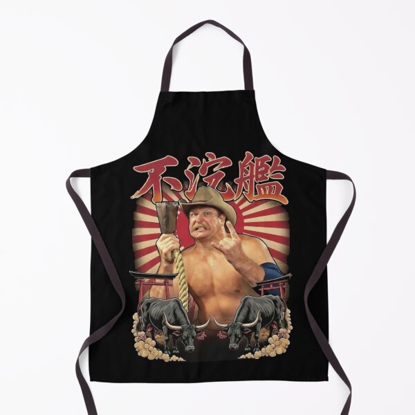 Item preview, Stan “The Lariat” Hansen Unsinkable Battleship TeeShirt - Japanese Texas Fusion Wrestling Legend Design designed and sold by The Irish Whip.