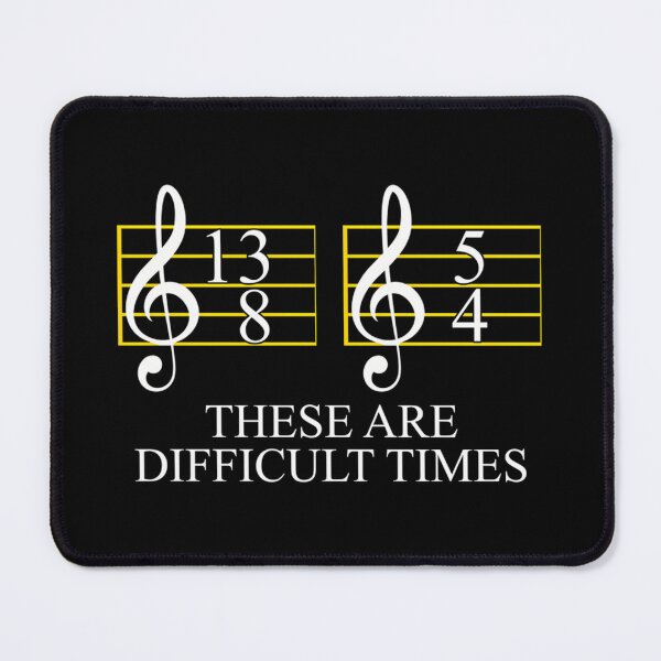 Item preview, Music These Are Difficult Times designed and sold by RakuZilla.