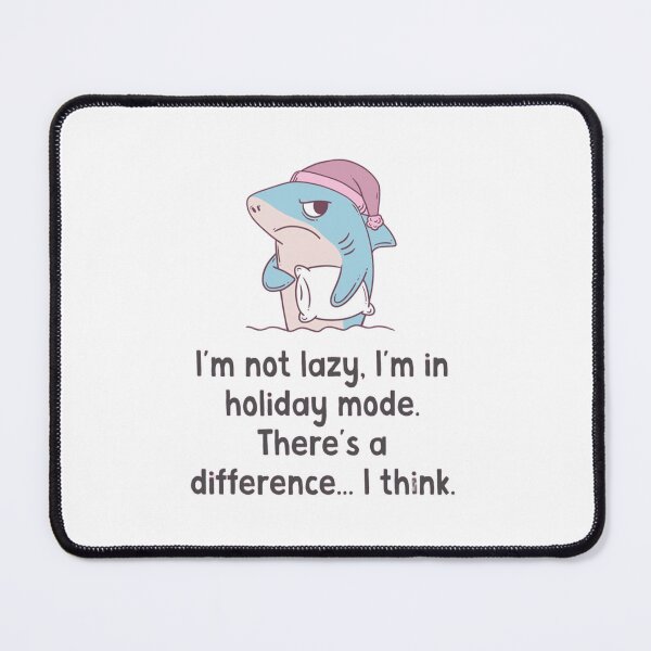 Item preview, Holiday Shark Wearing Santa Hat Funny Design designed and sold by JossDesign15.