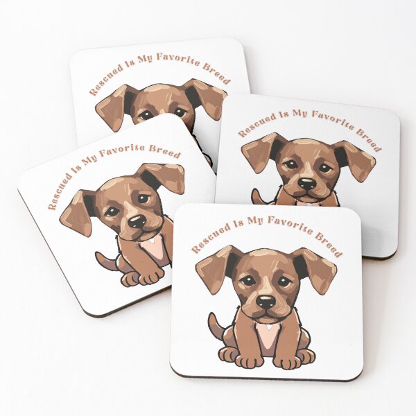 Item preview, Rescued Is My Favorite Breed Dog designed and sold by AnaPixMar.