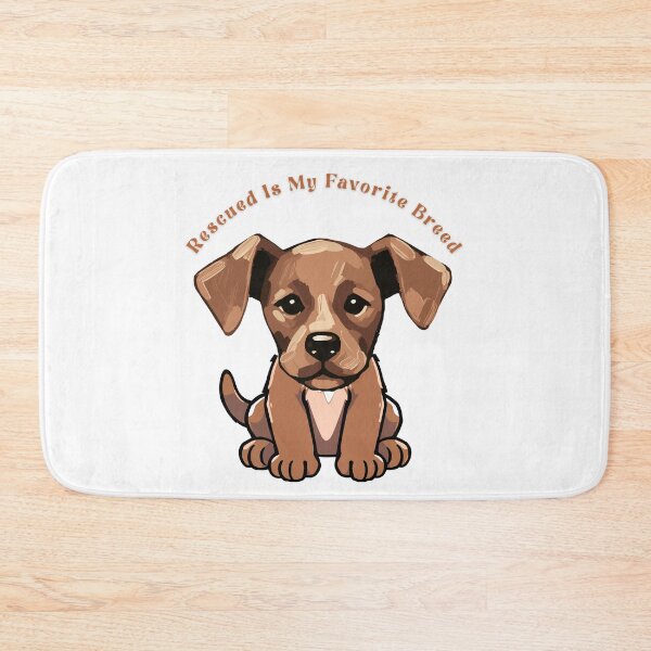 Item preview, Rescued Is My Favorite Breed Dog designed and sold by AnaPixMar.