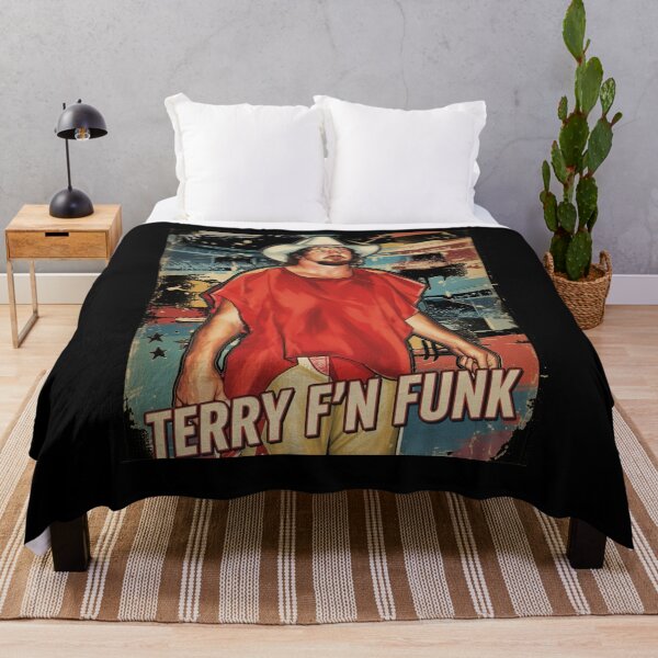 Item preview, Terry Funk Vintage Wrestling Art Poster | Hardcore Legend Retro Pro Wrestling Design designed and sold by The Irish Whip.