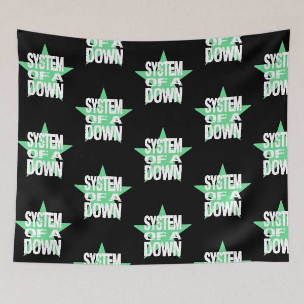 Item preview, System of a Down Distressed Star Logo designed and sold by moamaxshop.