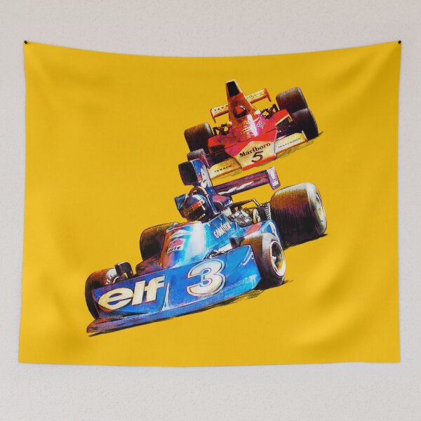 Item preview, Vintage F1 -- March and McLaren battle designed and sold by gaborart.