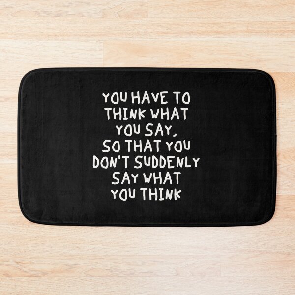 Item preview, Think what you say, quote, saying designed and sold by FlowerFolie.