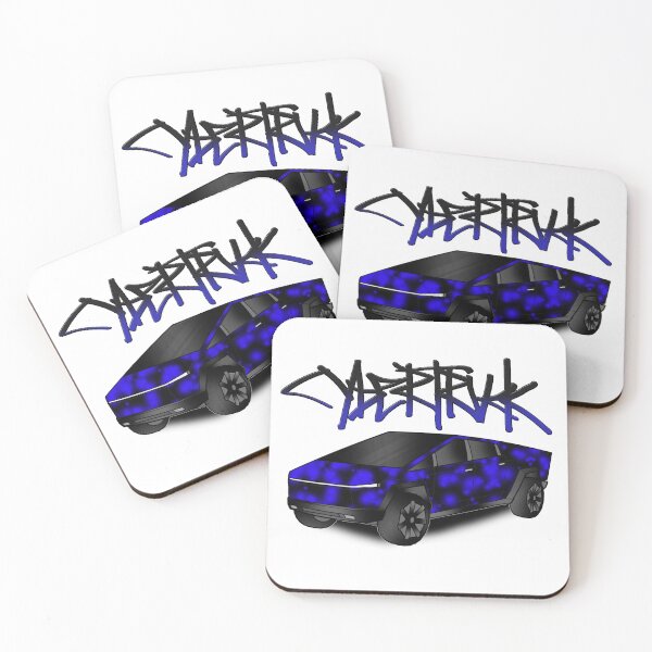 Item preview, Cybertruck Blue designed and sold by Apocalyptik Designs .