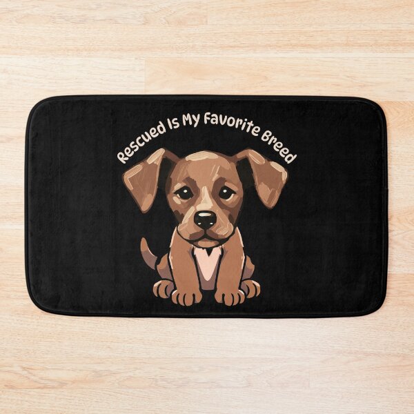 Item preview, Rescued Is My Favorite Breed Dog designed and sold by AnaPixMar.