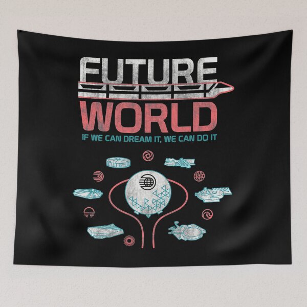 Item preview, 1982 Epcots Center Futures World Map designed and sold by Artisticholic.