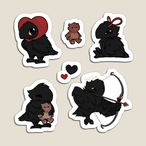 Item preview, Valentines Crows designed and sold by TheRedCrow.
