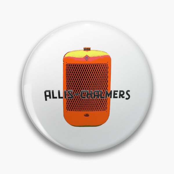 Item preview, Allis-Chalmers vintage tractor orange minimalist grille designed and sold by soitwouldseem.