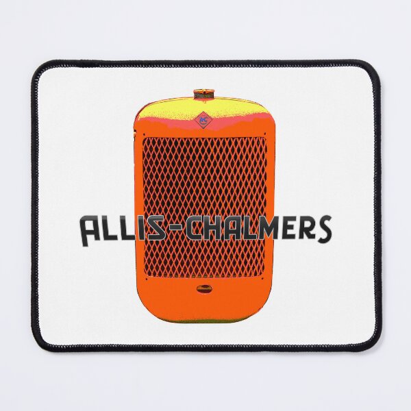 Item preview, Allis-Chalmers vintage tractor orange minimalist grille designed and sold by soitwouldseem.