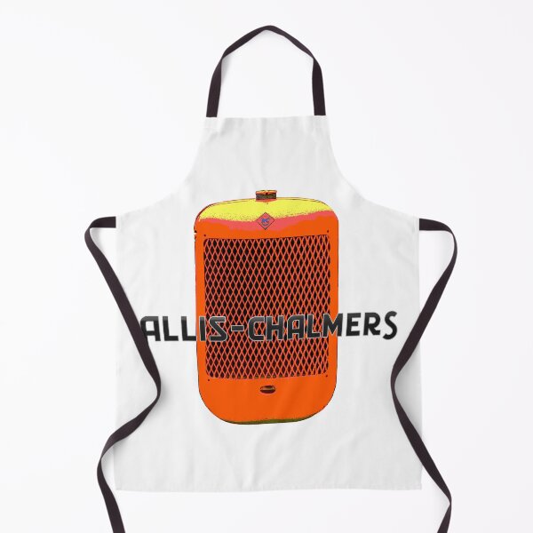 Item preview, Allis-Chalmers vintage tractor orange minimalist grille designed and sold by soitwouldseem.