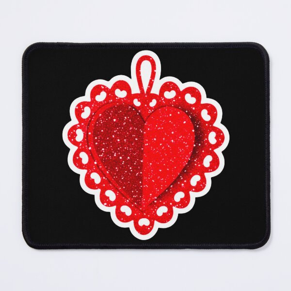 Item preview, Ornate Red Lace Heart - Romantic Valentine's Day Gift designed and sold by Modavedrake.