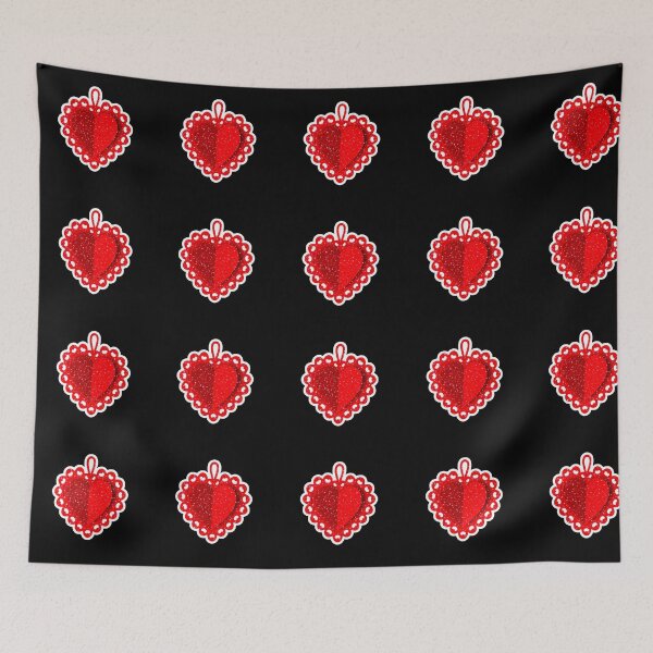 Item preview, Ornate Red Lace Heart - Romantic Valentine's Day Gift designed and sold by Modavedrake.