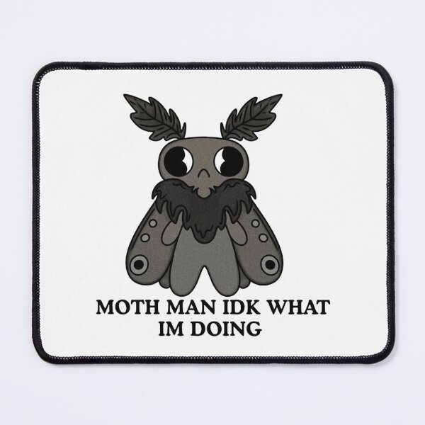 Item preview, Funny imagen moth man meme designed and sold by JossDesign15.
